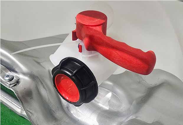 detail of ibc tank valve part